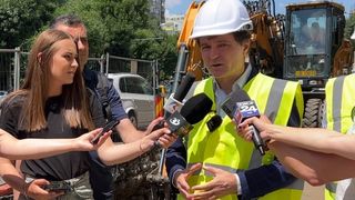 Nicuşor Dan, declarații despre prețurile reabilitărilor din Sectorul 5: Preţul reabilitării a 13 kilometri de reţea de termoficare în Ferentari a crescut cu 30 de milioane de lei