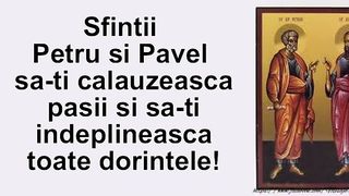 Urări de Sf. Petru şi Pavel 2022: &bdquo;De Sf. Petru și Pavel &icirc;ți trimit cele mai calde urări de sănătate, fericire și noroc. La mulți ani!"