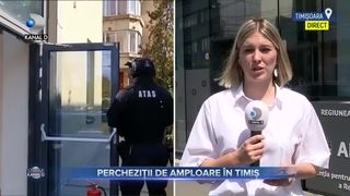Percheziții de amploare &icirc;n Timiș