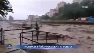 Inundații fără precedent &icirc;n Turcia