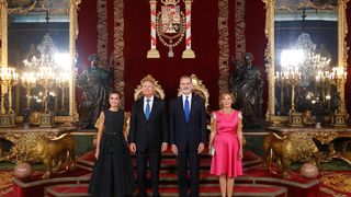 Klaus și Carmen Iohannis madrid