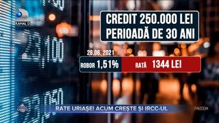 Rate uriașe - acum crește și IRCC-ul