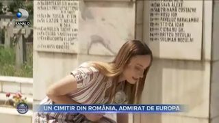 Un cimitir din România, admirat de Europa