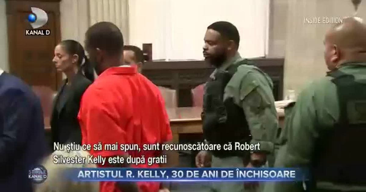 Artistul R.Kelly, 30 de ani de închisoare - Stirile Kanal D