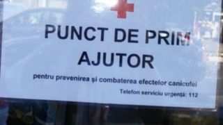 Capitala se află sub semnul caniculei. 24 de puncte de prim ajutor au fost puse la dispoziție