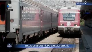 Haos și revoltă pe calea ferată