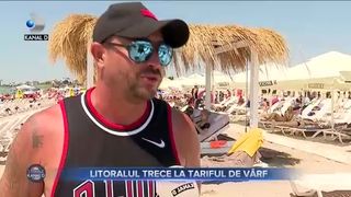 Litoralul trece la tariful de v&acirc;rf