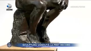Sculptură v&acirc;ndută la preț record