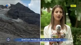 Ghețar prăbușit din Alpi &icirc;n Italia