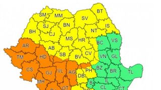 Mai bine de jumătate de țară va fi lovită de ploi, grindină și vijelii. ANM a emis un nou cod portocaliu de vreme severă