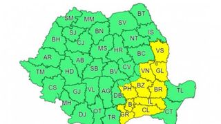 Mai bine de jumătate de țară va fi lovită de ploi, grindină și vijelii. ANM a emis un nou cod portocaliu de vreme severă