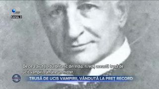 Trusă de ucis vampirii, v&acirc;ndută la preț record