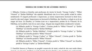 Subiecte Admitere Drept 2022