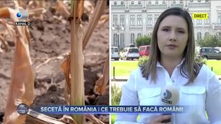 Secetă &icirc;n Rom&acirc;nia - ce trebuie să facă rom&acirc;nii