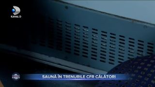 Saună &icirc;n trenurile CFR Călători