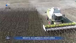 Seceta scumpește m&acirc;ncarea