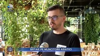 Bătaie pe muncitorii asiatici