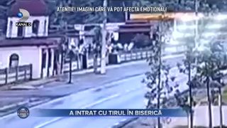 A intrat cu tirul &icirc;n biserică