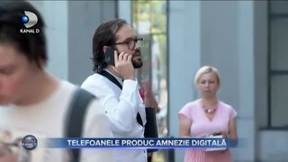 Telefoanele produc amnezie digitală