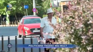 Politicienii trăiesc mai mult