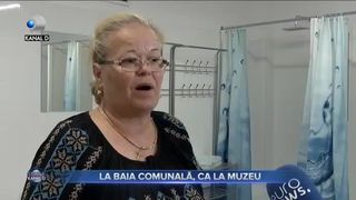 La baia comunală, ca la muzeu