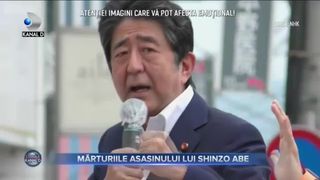 Mărturiile asasinului Shinzo Abe