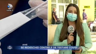 Se redeschid centrele de testare Covid