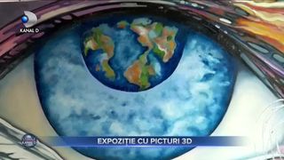 Expoziție cu picturi 3D
