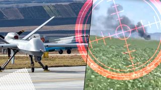 VIDEO | O dronă americană s-a prăbușit în Câmpia Turzii