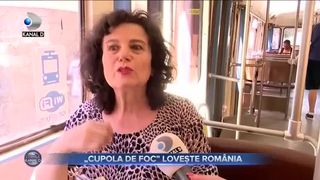 &bdquo;Cupola de foc&rdquo; lovește Rom&acirc;nia