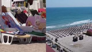 Anunț pentru turiști. Șezlongul devine gratuit