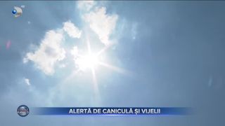 Alertă de caniculă și vijelii