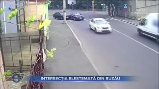 Intersecția blestemată din Buzău