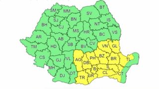 cod galben ploi torențiale