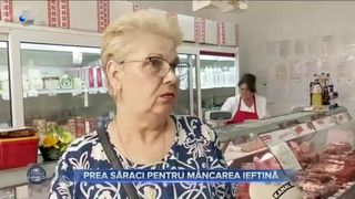 Prea săraci pentru m&acirc;ncarea ieftină