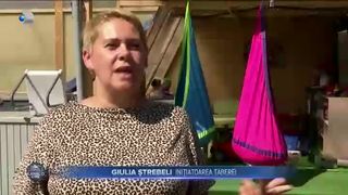 Tabăra din curtea casei