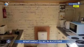 Apartament cu WC &icirc;n bucătărie