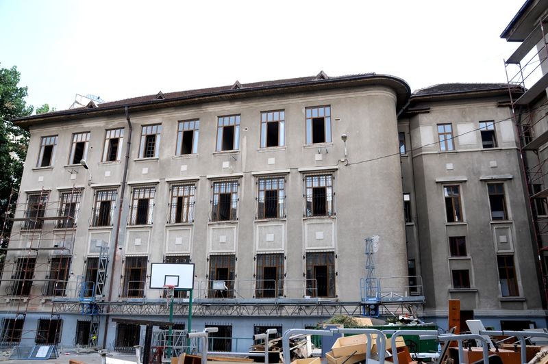 Au început lucrările de consolidare și modernizare la Colegiul Național Mihai Eminescu