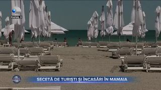 Secetă de turiști și încasări în Mamaia