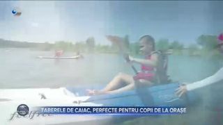 Taberele de caiac, perfecte pentru copii de la orașe