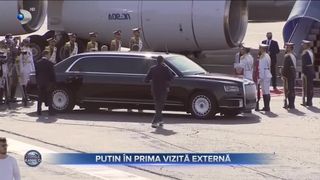 Putin &icirc;n prima vizită externă