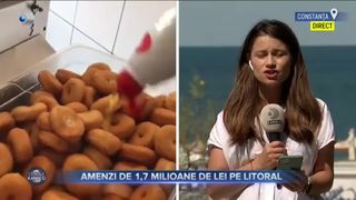 Amenzi de 1,7 milioane de lei pe litoral