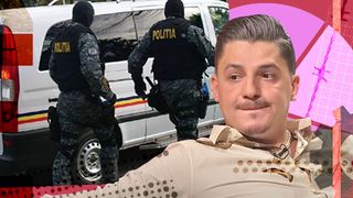 Mascații au intervenit în forță la concertul lui Bogdan de la Ploieşti. Manelistul cânta pe scena unui club din Buzău