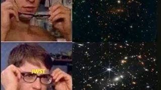 Meme-uri fotografii telescop James Webb