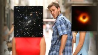 Meme-uri fotografii telescop James Webb