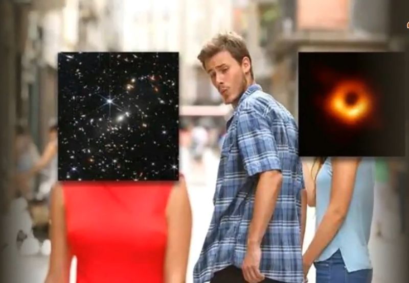 Meme-uri fotografii telescop James Webb