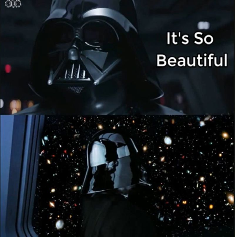 Meme-uri fotografii telescop James Webb