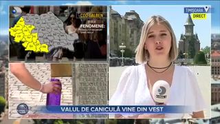 Valul de caniculă vine din vest