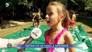 Distracție de vară la grădiniță