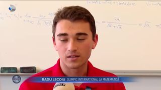 Au obținut primul loc &icirc;n Europa, la matematică